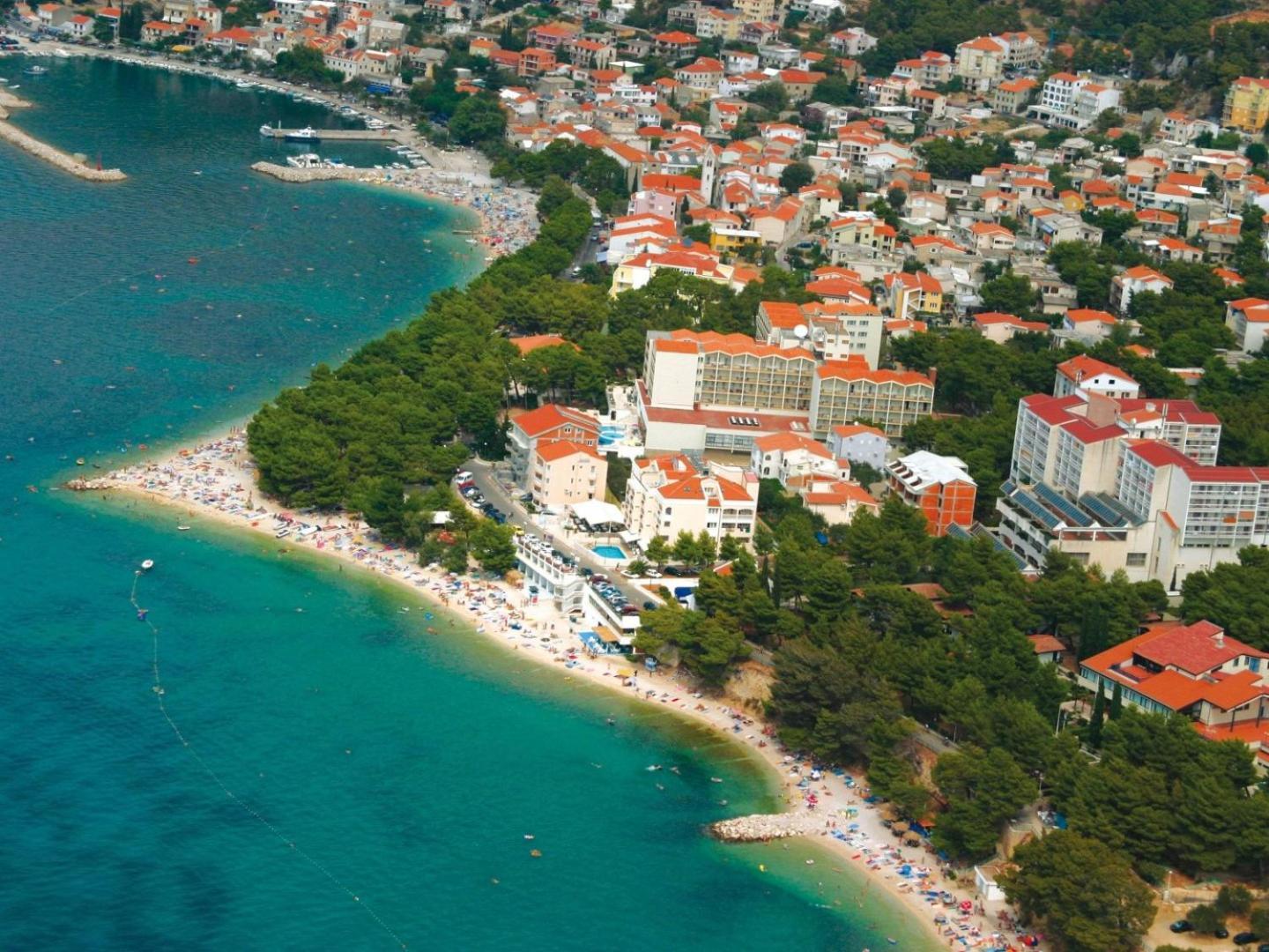 Ruza&Nikolina "1" Apartmani - Baška Voda Exteriör bild