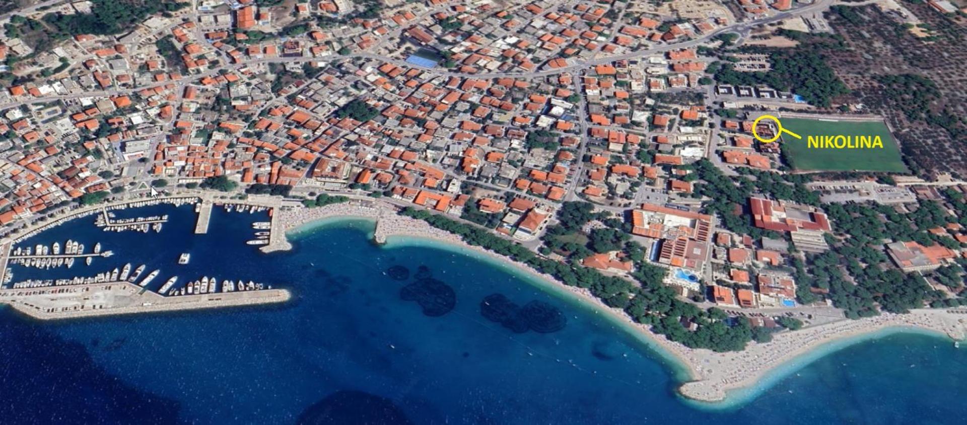 Ruza&Nikolina "1" Apartmani - Baška Voda Exteriör bild